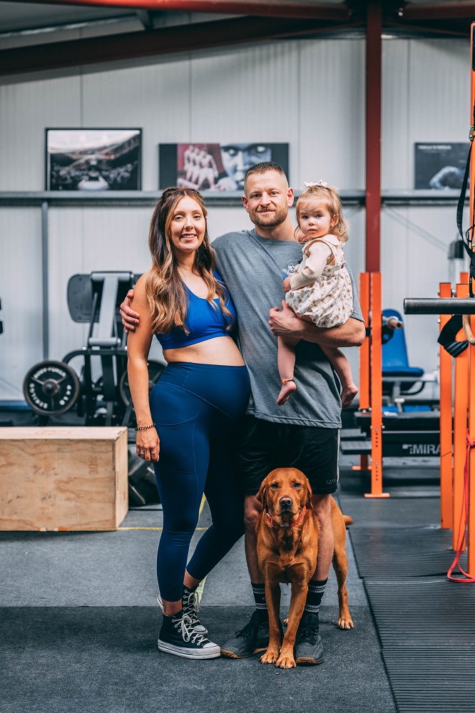 Dan and Jade, owners of Next level fitness