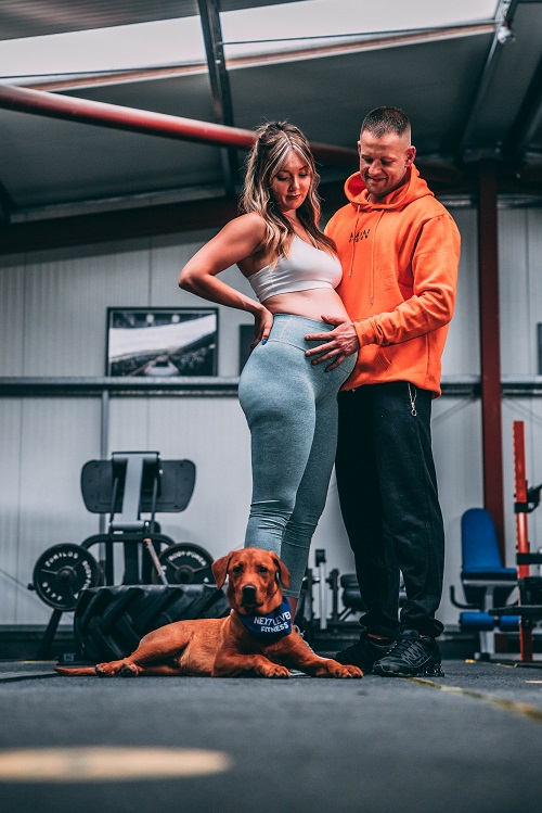 Dan and Jade, owners of Next level fitness