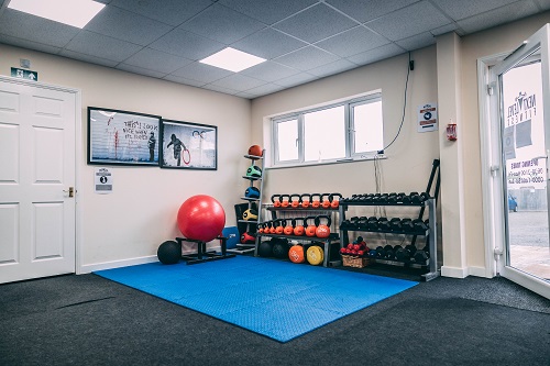 Next level fitness functional area