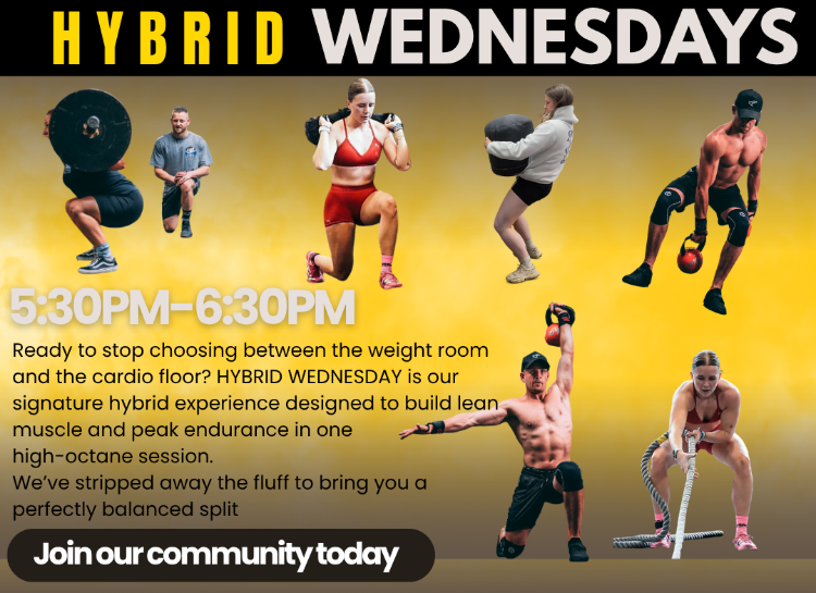 Hybrid wednesday class banner
