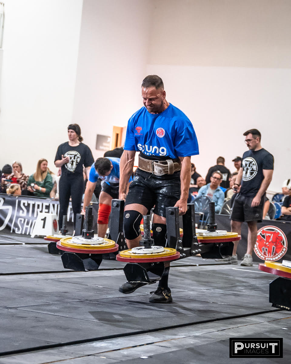 Dan Ball Weight Carry at Natural strongman Worlds